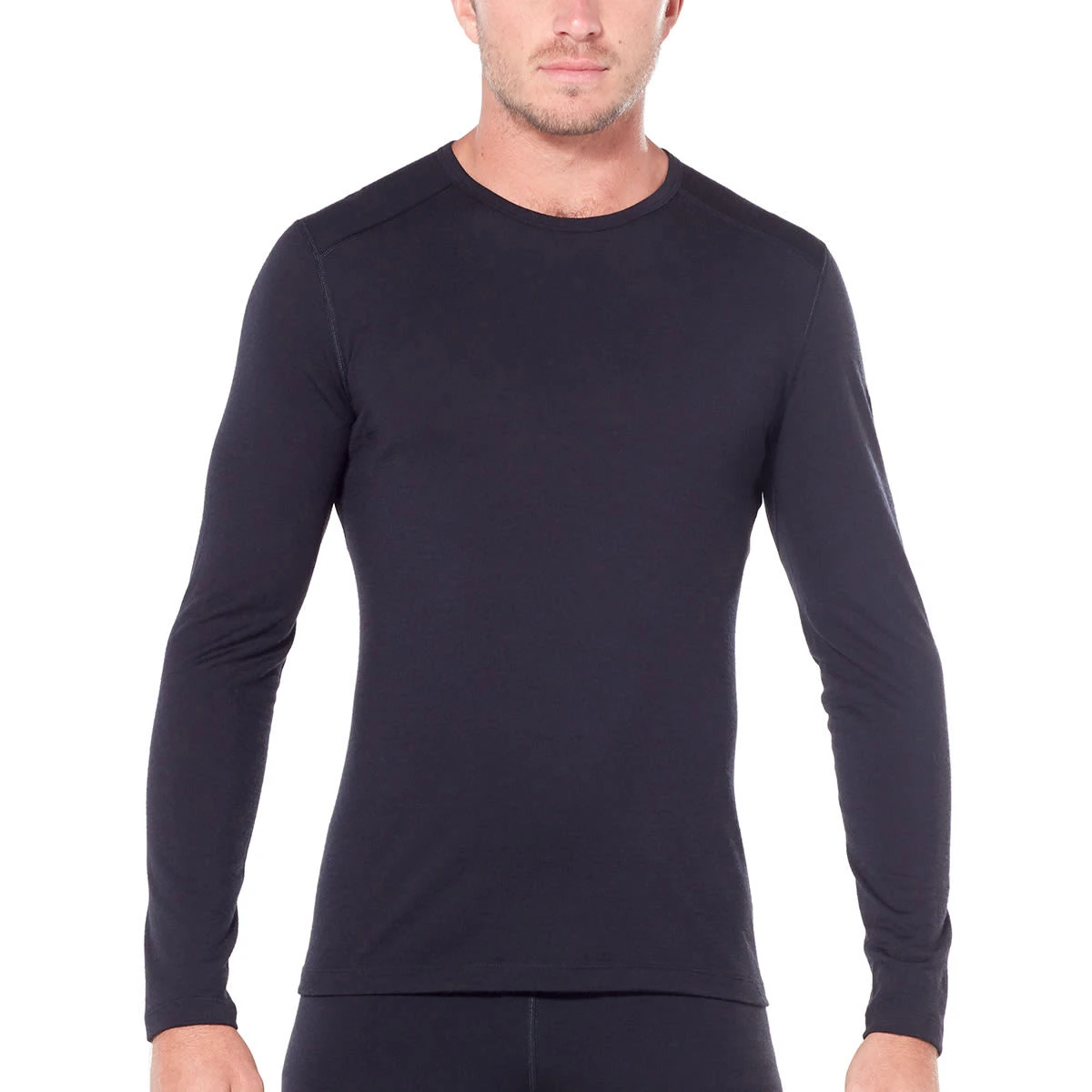 ICEBREAKER MERINO 200 OASIS LS CREWE BLACK 23 2 ICEBREAKER MERINO 200 OASIS LS CREWE BLACK 23 – Image 2