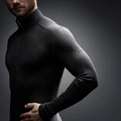 ICEBREAKER MERINO 200 OASIS LS HALF ZIP BLACK 23 13 ICEBREAKER MERINO 200 OASIS LS HALF ZIP BLACK 23 -Vêtements De Ski Boutique 9 43697 200 oasis ls half zip black 104367 001 07