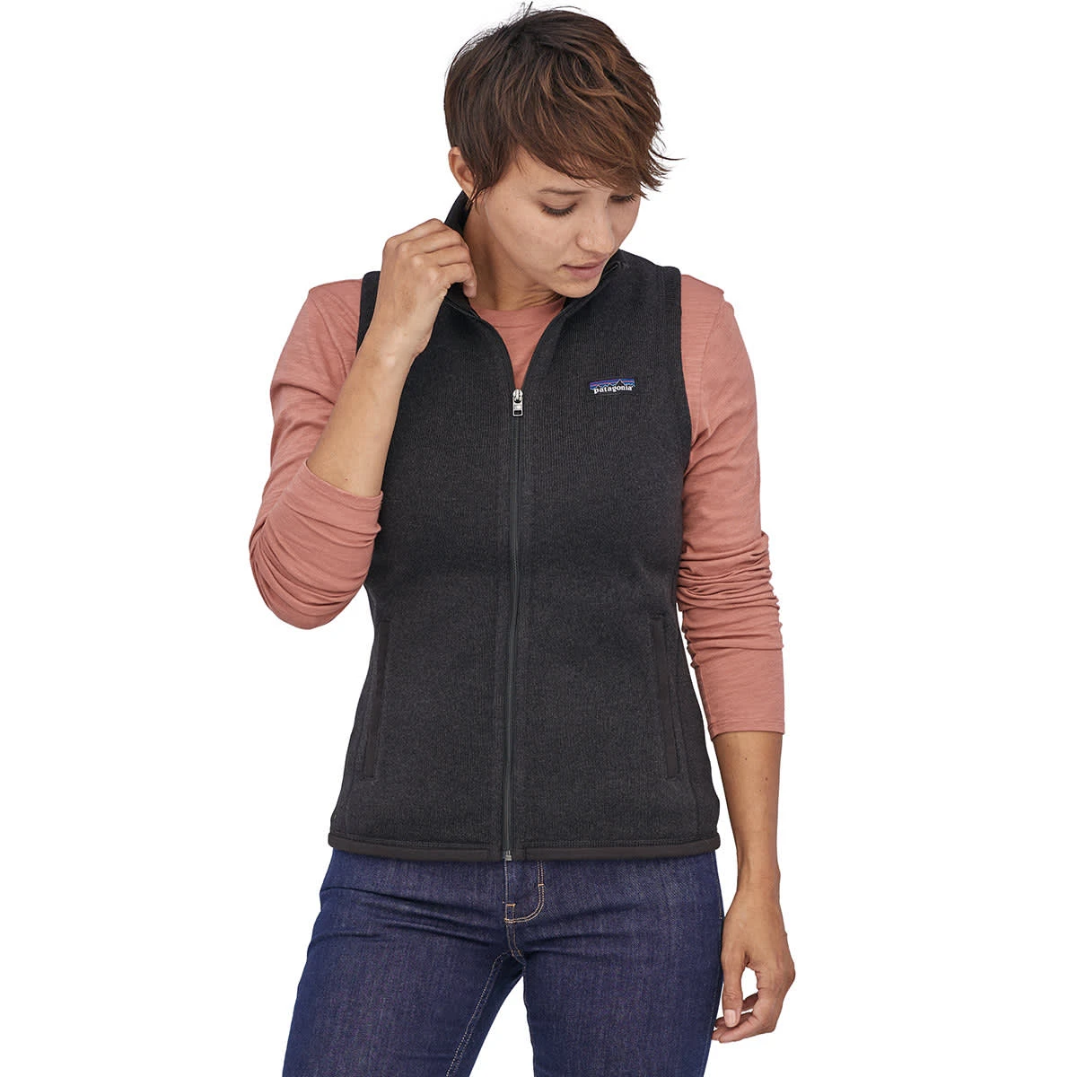 PATAGONIA W'S BETTER SWEATER VEST BLACK 23 2 PATAGONIA W'S BETTER SWEATER VEST BLACK 23 – Image 2