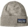 PATAGONIA BRODEO BEANIE P-6 LOGO: DRIFTER GREY 23