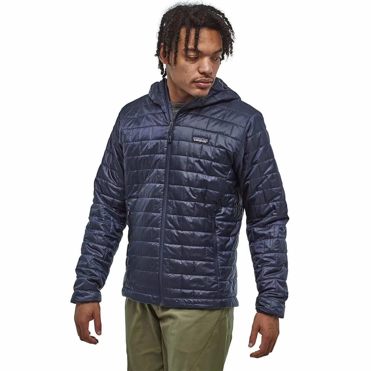 PATAGONIA M'S NANO PUFF HOODY CLASSIC NAVY 23 4 PATAGONIA M'S NANO PUFF HOODY CLASSIC NAVY 23 – Image 4