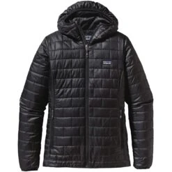 PATAGONIA W'S NANO PUFF HOODY BLACK 23