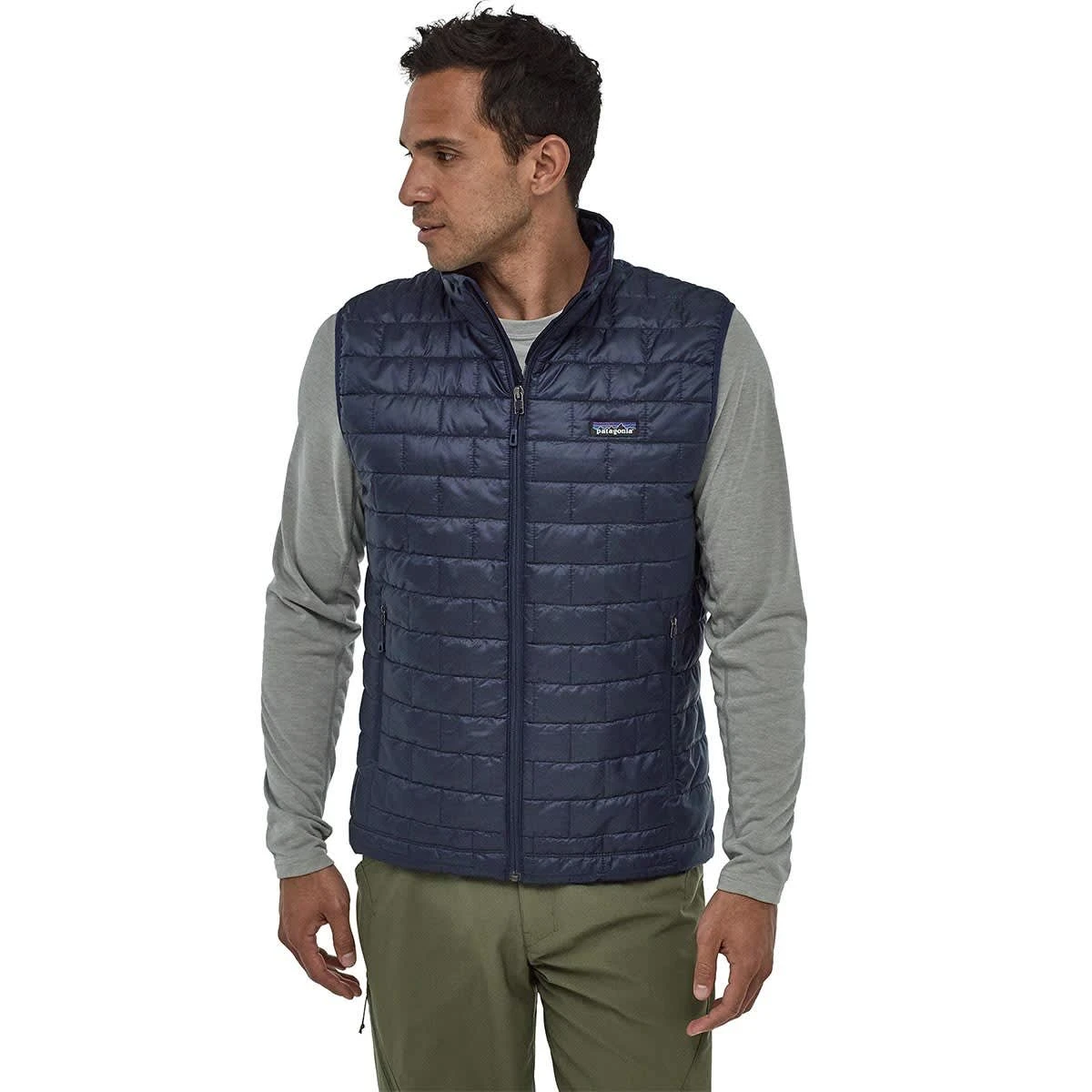 PATAGONIA M'S NANO PUFF VEST CLASSIC NAVY 23 2 PATAGONIA M'S NANO PUFF VEST CLASSIC NAVY 23 – Image 2