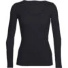 ICEBREAKER WMNS SIREN LS SWEETHEART BLACK 23