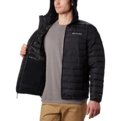 COLUMBIA POWDER LITE HOODED JKT BLACK 23 13 COLUMBIA POWDER LITE HOODED JKT BLACK 23 -Vêtements De Ski Boutique 9 63750 powder lite hooded jkt black 1693931 010 06