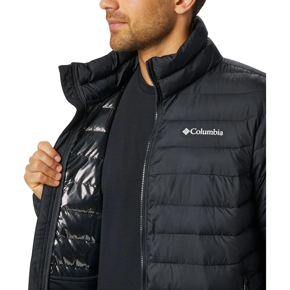 COLUMBIA POWDER LITE JKT BLACK 23 3 COLUMBIA POWDER LITE JKT BLACK 23 – Image 3