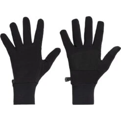 ICEBREAKER ADULT SIERRA GLOVES BLK 23