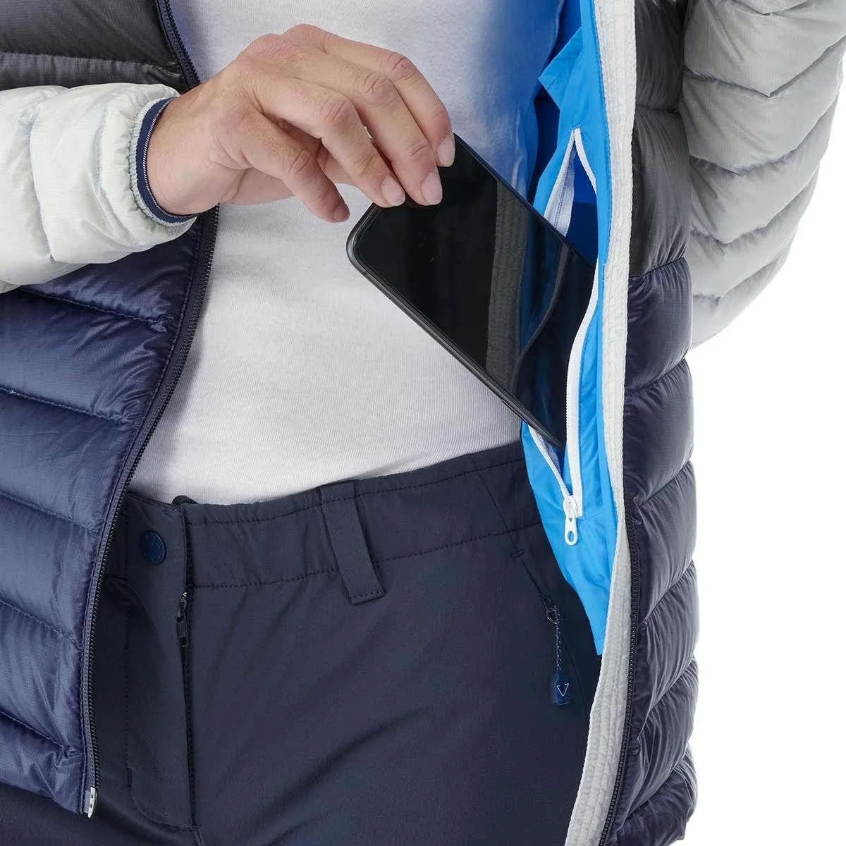 MILLET TRILOGY DIAMOND DOWN HOODIE W SAPHIR/DAWN 23 5 MILLET TRILOGY DIAMOND DOWN HOODIE W SAPHIR/DAWN 23 – Image 5