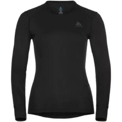 ODLO ACTIVE WARM ECO BL TOP CREW NECK L/S W BLACK 23