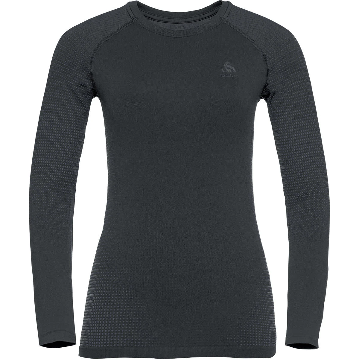 ODLO PERFORMANCE WARM ECO BL TOP CREW NECK L/S W BLK/NEW ODLO GRAPHITE GREY 23 1 ODLO PERFORMANCE WARM ECO BL TOP CREW NECK L/S W BLK/NEW ODLO GRAPHITE GREY 23