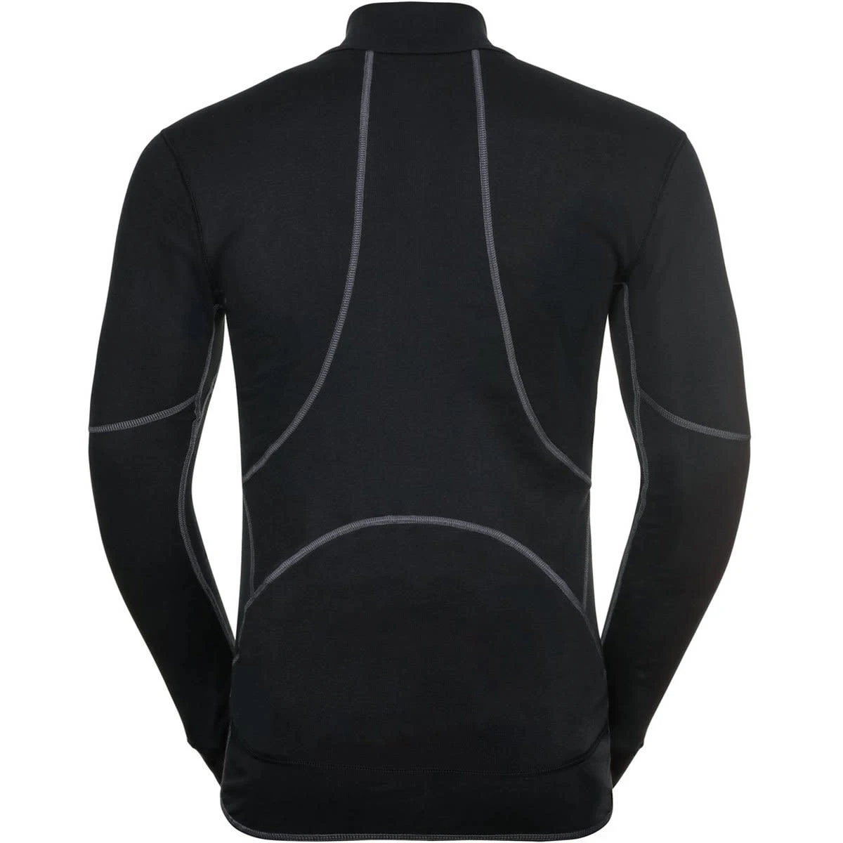 ODLO T-SHIRT ML 1/2 ZIP X-WARM BLACK 23 2 ODLO T-SHIRT ML 1/2 ZIP X-WARM BLACK 23 – Image 2