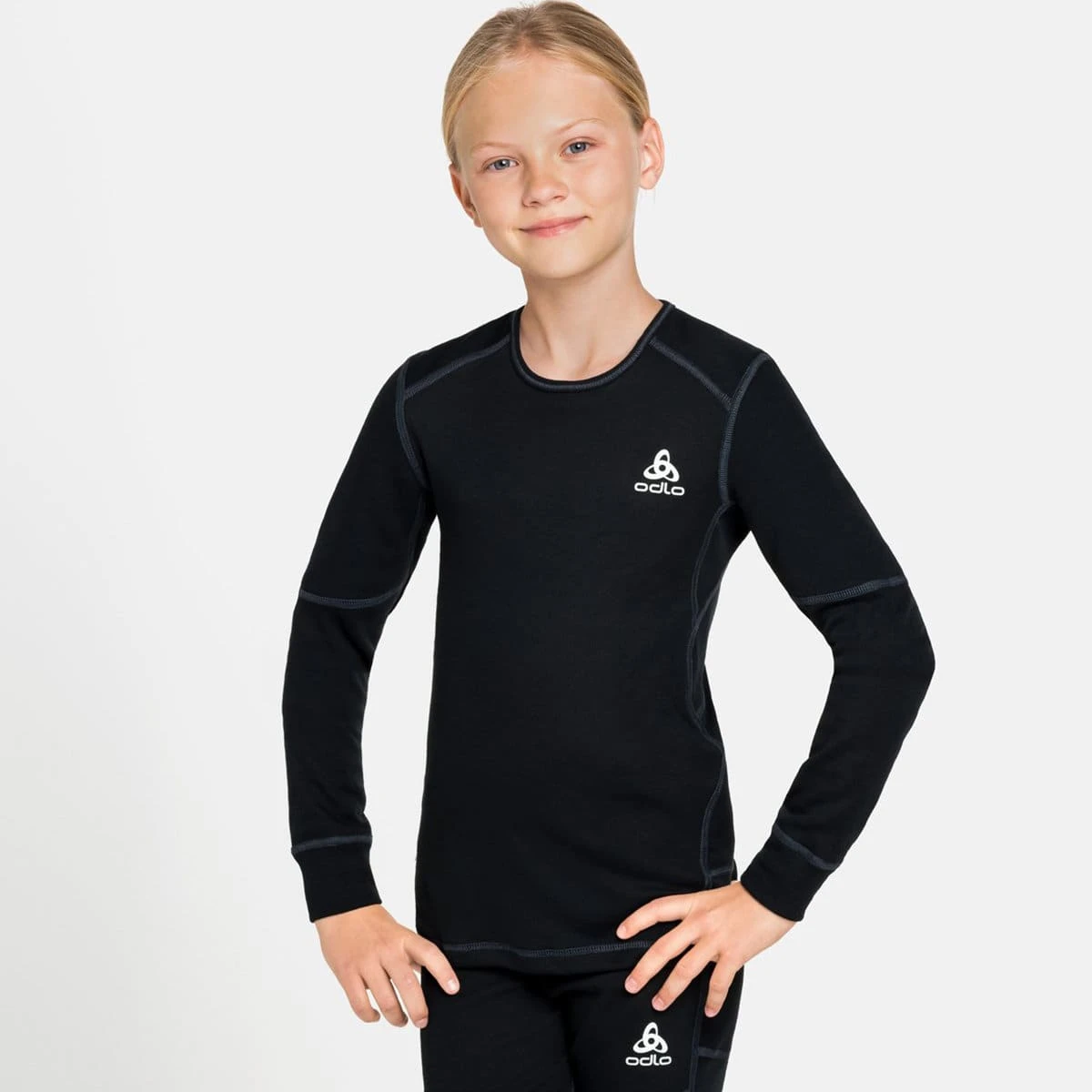 ODLO T-SHIRT ML ACTIVE X-WARM JR BLACK 23 3 ODLO T-SHIRT ML ACTIVE X-WARM JR BLACK 23 – Image 3