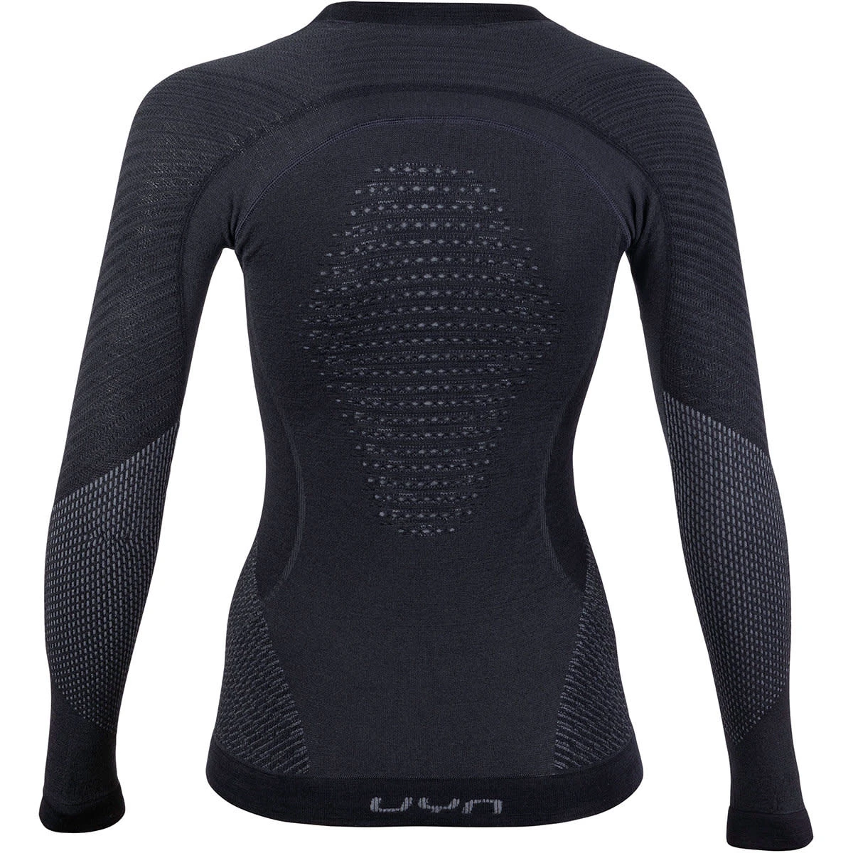 UYN LADY FUSYON UW SHIRT LG SL BLACK/ANTHRACITE/ANTHRACITE 22 2 UYN LADY FUSYON UW SHIRT LG SL BLACK/ANTHRACITE/ANTHRACITE 22 – Image 2