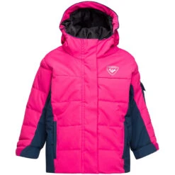 ROSSIGNOL KID FLOCON JKT PINK FUSHIA 22