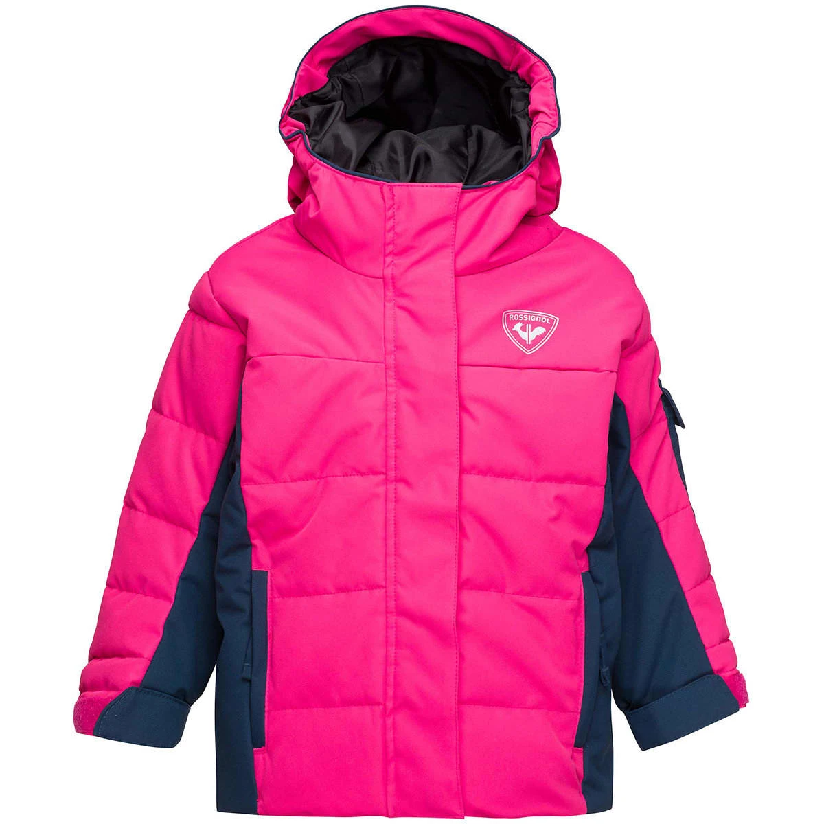 ROSSIGNOL KID FLOCON JKT PINK FUSHIA 22 1 ROSSIGNOL KID FLOCON JKT PINK FUSHIA 22