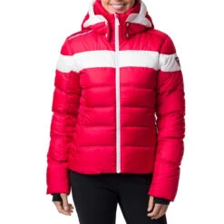 ROSSIGNOL W HIVER DOWN JKT RED 22