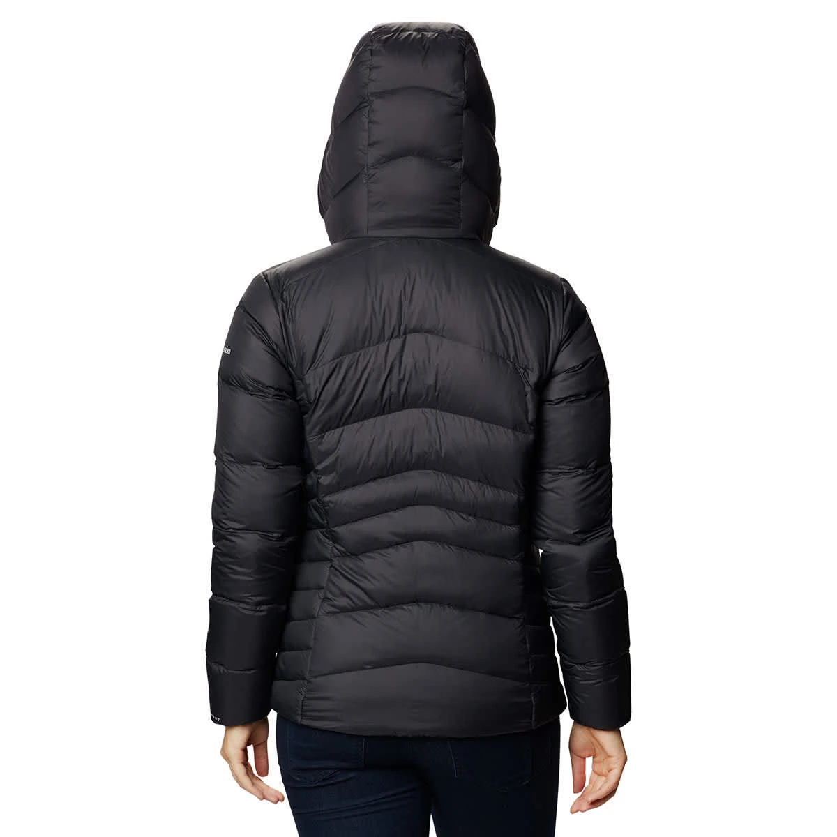 COLUMBIA AUTUMN PARK DOWN HOODED BLACK 23 2 COLUMBIA AUTUMN PARK DOWN HOODED BLACK 23 – Image 2