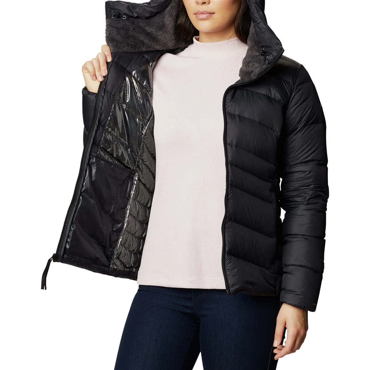 COLUMBIA AUTUMN PARK DOWN HOODED BLACK 23 5 COLUMBIA AUTUMN PARK DOWN HOODED BLACK 23 – Image 5