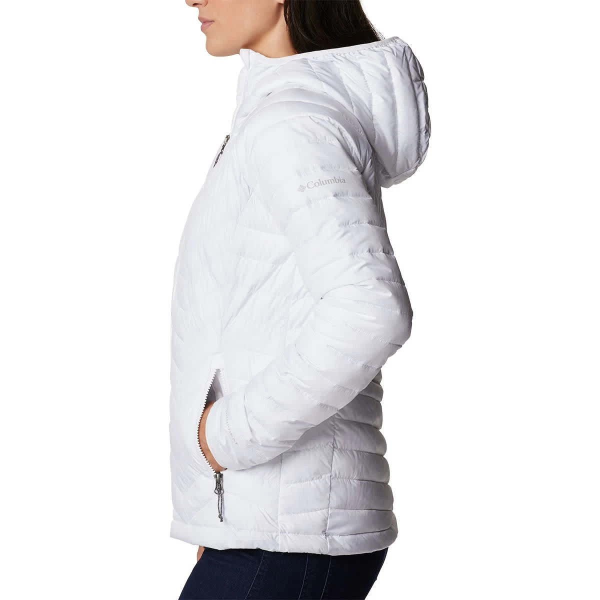COLUMBIA EU POWDER LITE HDD JKT WHITE 22 4 COLUMBIA EU POWDER LITE HDD JKT WHITE 22 – Image 4