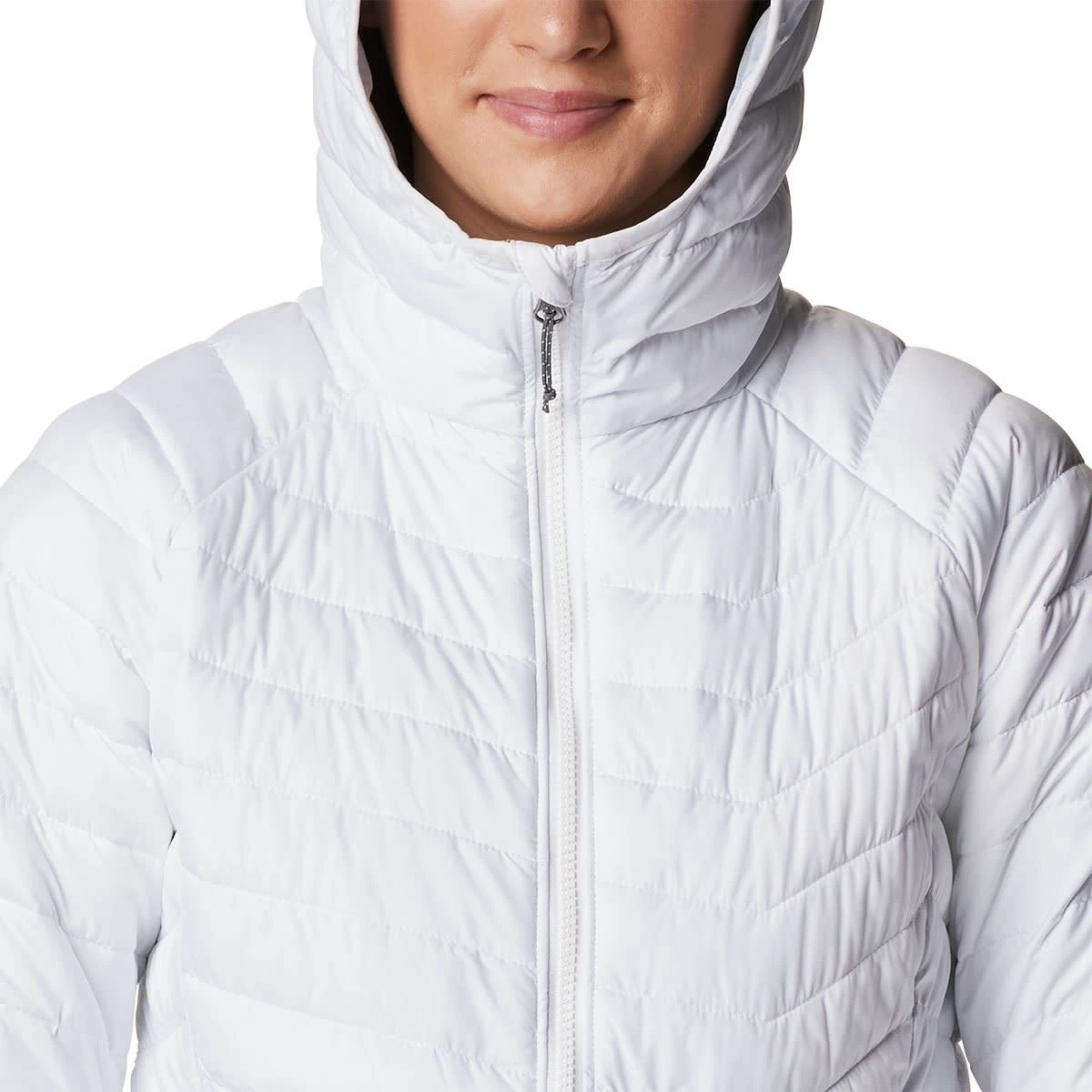 COLUMBIA EU POWDER LITE HDD JKT WHITE 22 5 COLUMBIA EU POWDER LITE HDD JKT WHITE 22 – Image 5