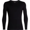 ICEBREAKER MENS 260 TECH LS CREWE BLACK 23