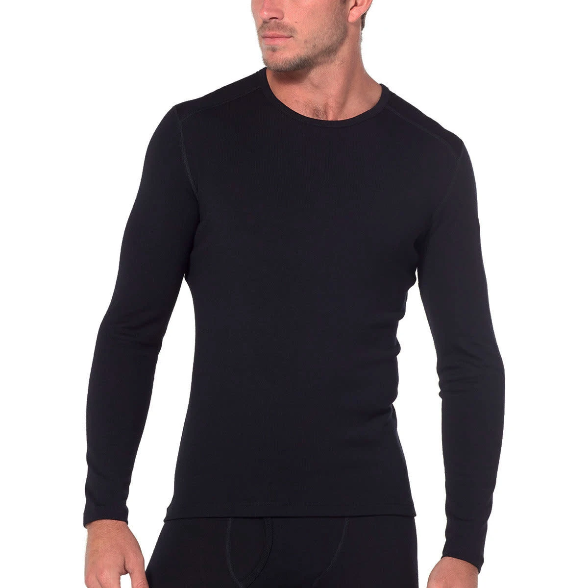 ICEBREAKER MENS 260 TECH LS CREWE BLACK 23 2 ICEBREAKER MENS 260 TECH LS CREWE BLACK 23 – Image 2