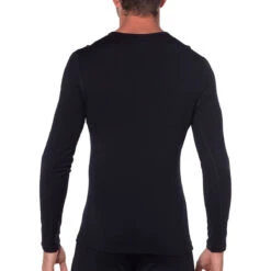 ICEBREAKER MENS 260 TECH LS CREWE BLACK 23 6 ICEBREAKER MENS 260 TECH LS CREWE BLACK 23 -Vêtements De Ski Boutique 9 79513 mens 260 tech ls crewe black ib104371001 03