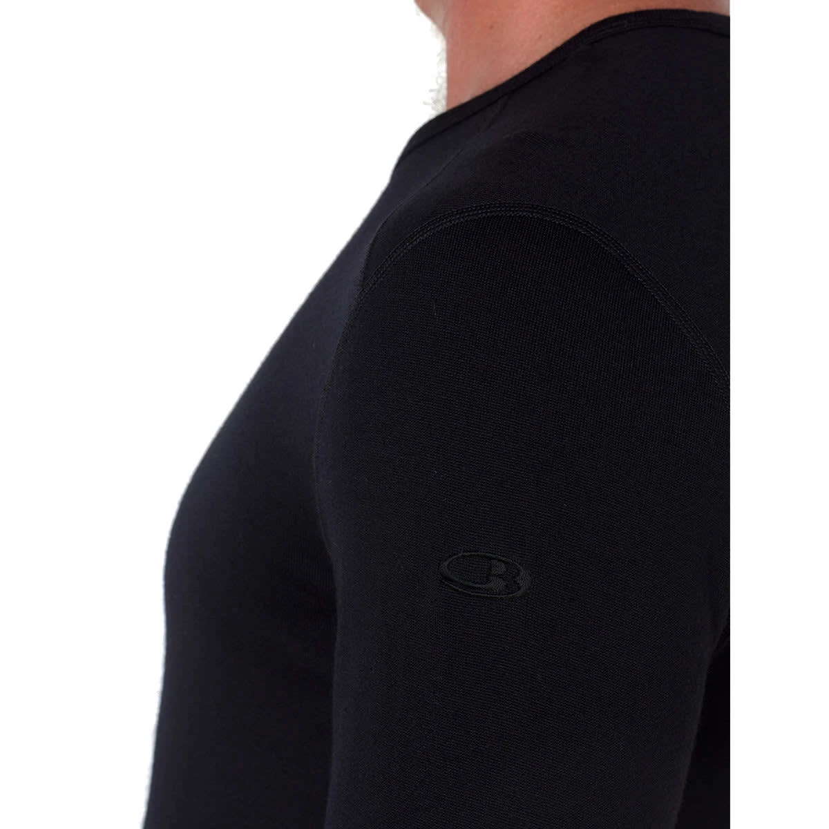 ICEBREAKER MENS 260 TECH LS CREWE BLACK 23 4 ICEBREAKER MENS 260 TECH LS CREWE BLACK 23 – Image 4