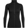 ICEBREAKER WMNS ELEMENTAL LS ZIP JKT BLACK 23