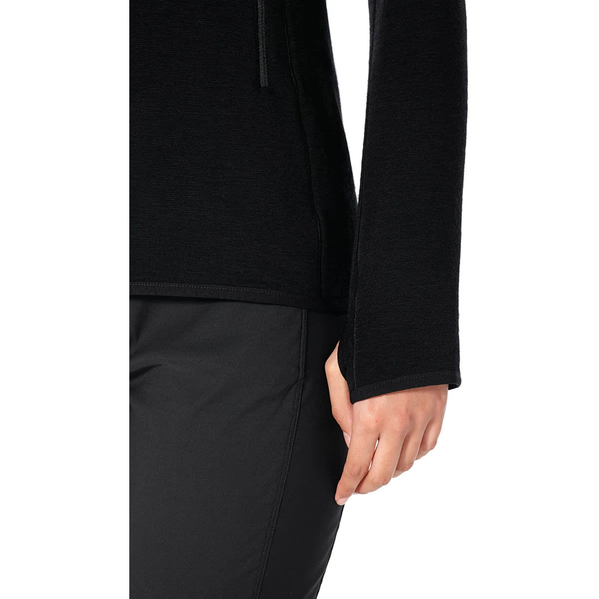 ICEBREAKER WMNS ELEMENTAL LS ZIP JKT BLACK 23 7 ICEBREAKER WMNS ELEMENTAL LS ZIP JKT BLACK 23 – Image 7