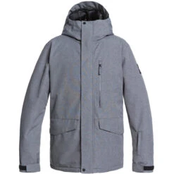 QUIKSILVER MISSION SOLID JK HEATHER GREY 23