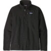 PATAGONIA M'S BETTER SWEATER 1/4 ZIP BLACK 23