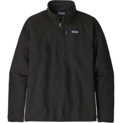 PATAGONIA M'S BETTER SWEATER 1/4 ZIP BLACK 23