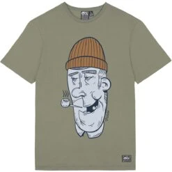 PICTURE PIPE TEE DUSTY OLIVE 22