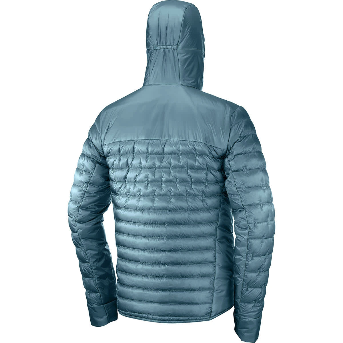 SALOMON OUTLINE DOWN HOODIE M MALLARD BLUE 22 2 SALOMON OUTLINE DOWN HOODIE M MALLARD BLUE 22 – Image 2