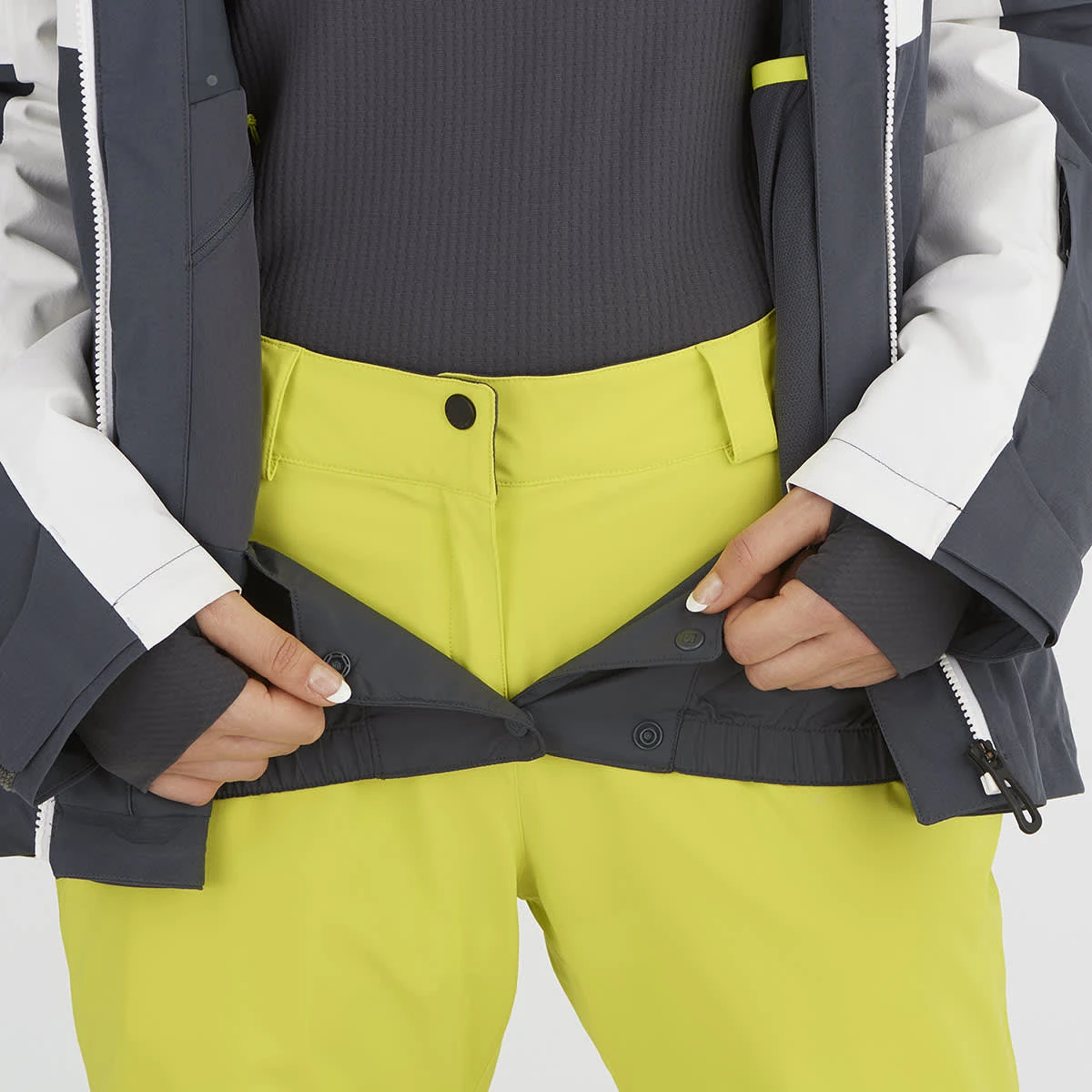 SALOMON SLALOM JKT W EVENING PRIMEROSE/WH/EBONY 22 6 SALOMON SLALOM JKT W EVENING PRIMEROSE/WH/EBONY 22 – Image 6