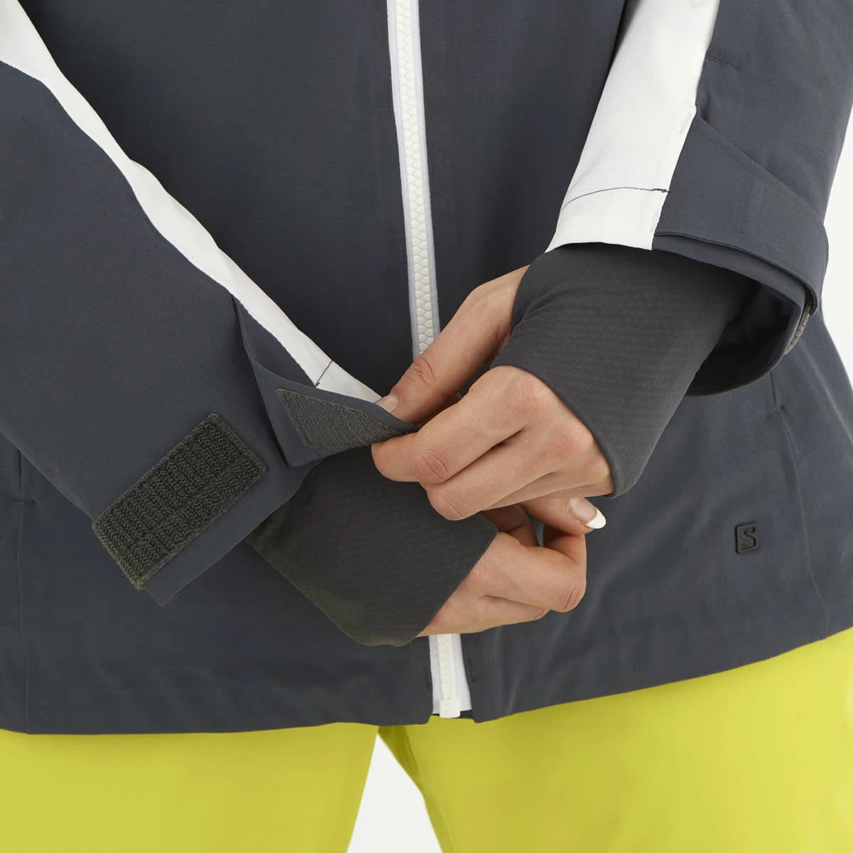 SALOMON SLALOM JKT W EVENING PRIMEROSE/WH/EBONY 22 7 SALOMON SLALOM JKT W EVENING PRIMEROSE/WH/EBONY 22 – Image 7