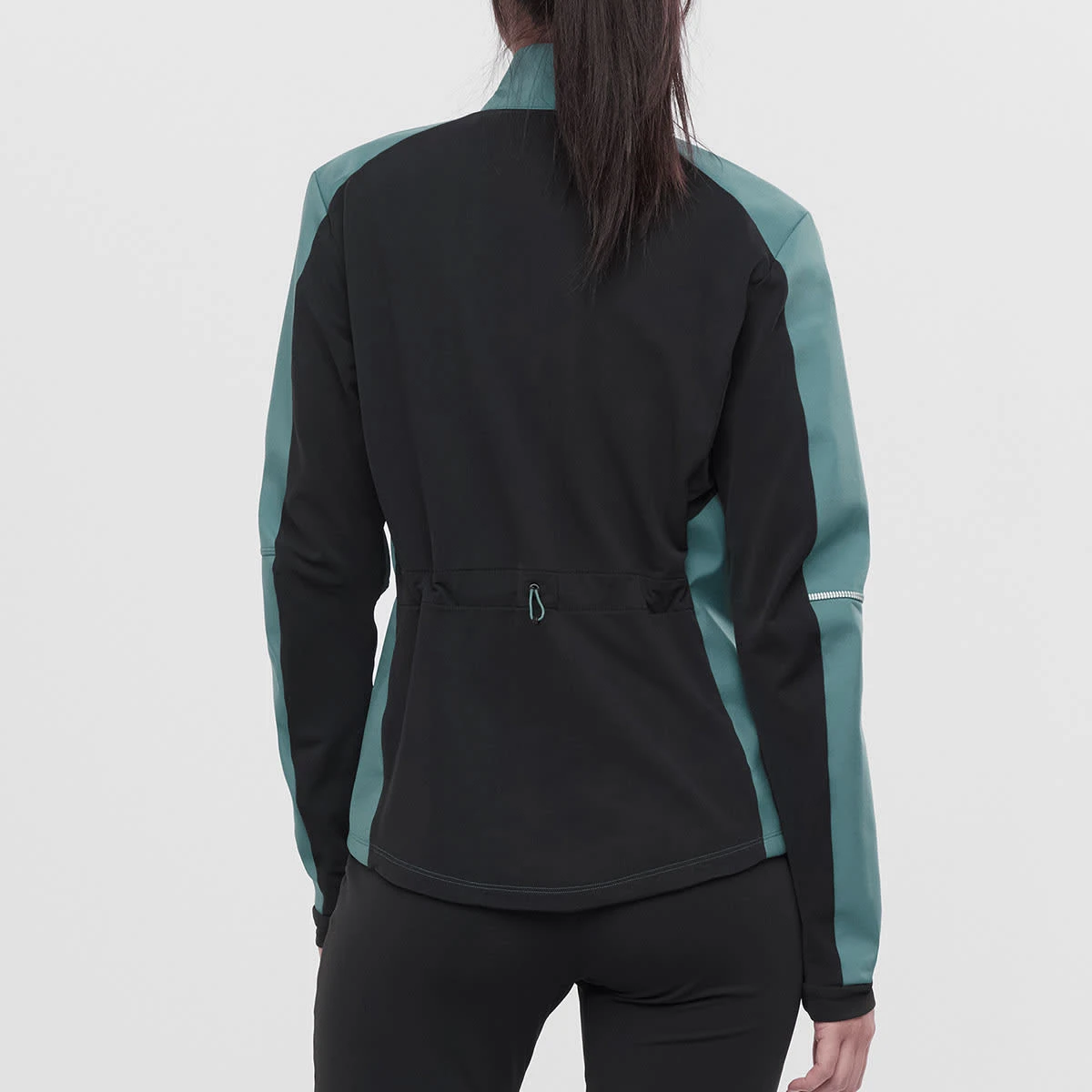 SALOMON AGILE SOFTSHELL JKT W MALLARD BLUE/BLACK 22 4 SALOMON AGILE SOFTSHELL JKT W MALLARD BLUE/BLACK 22 – Image 4