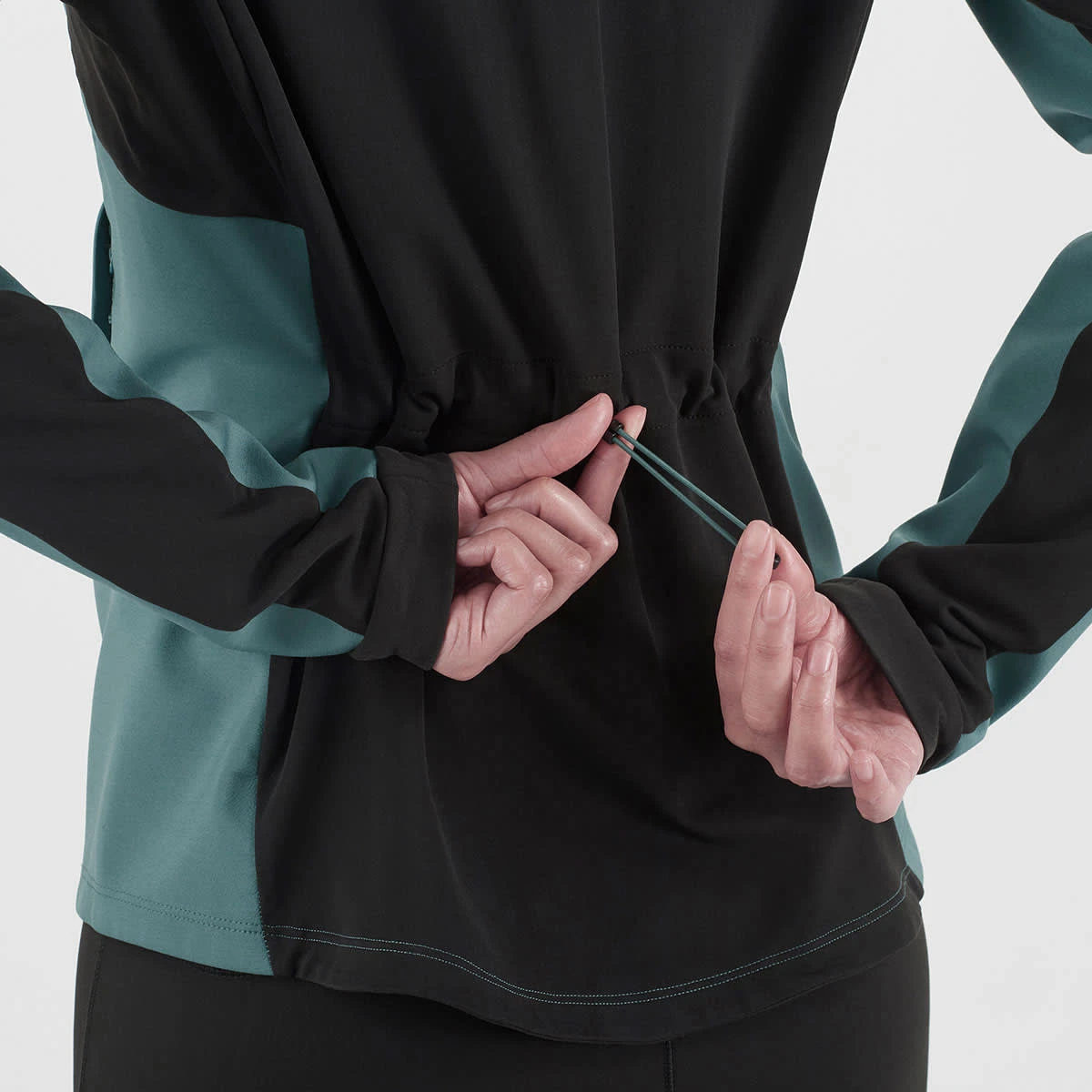 SALOMON AGILE SOFTSHELL JKT W MALLARD BLUE/BLACK 22 6 SALOMON AGILE SOFTSHELL JKT W MALLARD BLUE/BLACK 22 – Image 6