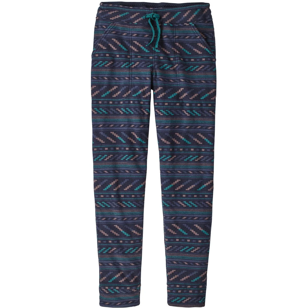 PATAGONIA W'S SNAP-T FLEECE PANT BERGY BITS: NEW NAVY 22 1 PATAGONIA W'S SNAP-T FLEECE PANT BERGY BITS: NEW NAVY 22