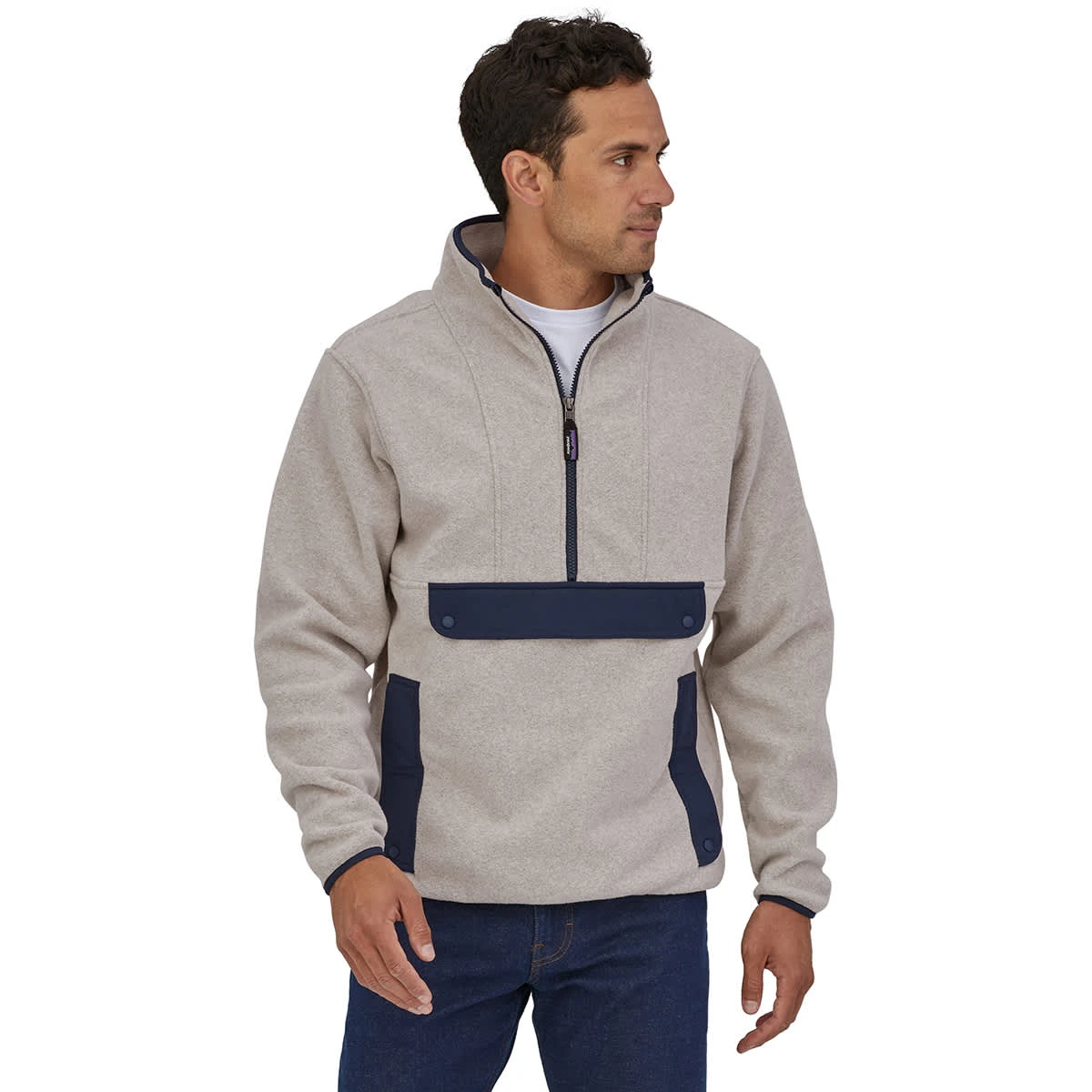 PATAGONIA SYNCHILLA ANORAK OATMEAL HEATHER 23 2 PATAGONIA SYNCHILLA ANORAK OATMEAL HEATHER 23 – Image 2