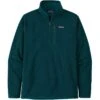 PATAGONIA M'S BETTER SWEATER 1/4 ZIP DARK BOREALIS GREEN 23