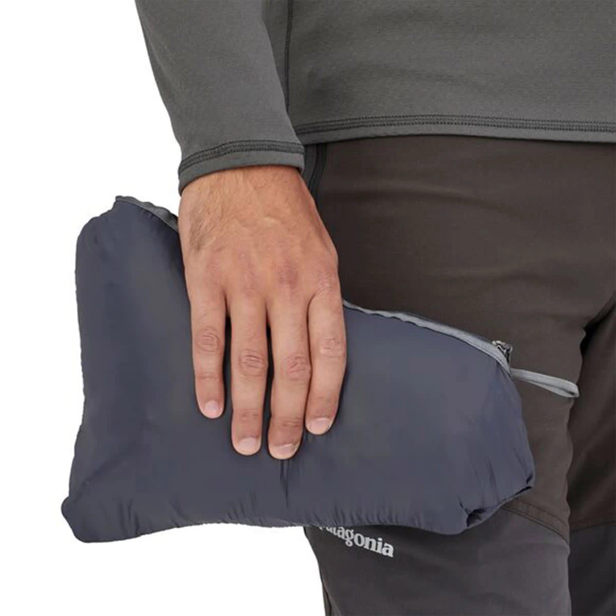 PATAGONIA M'S ALPLIGHT DOWN JKT SMOLDER BLUE 23 4 PATAGONIA M'S ALPLIGHT DOWN JKT SMOLDER BLUE 23 – Image 4