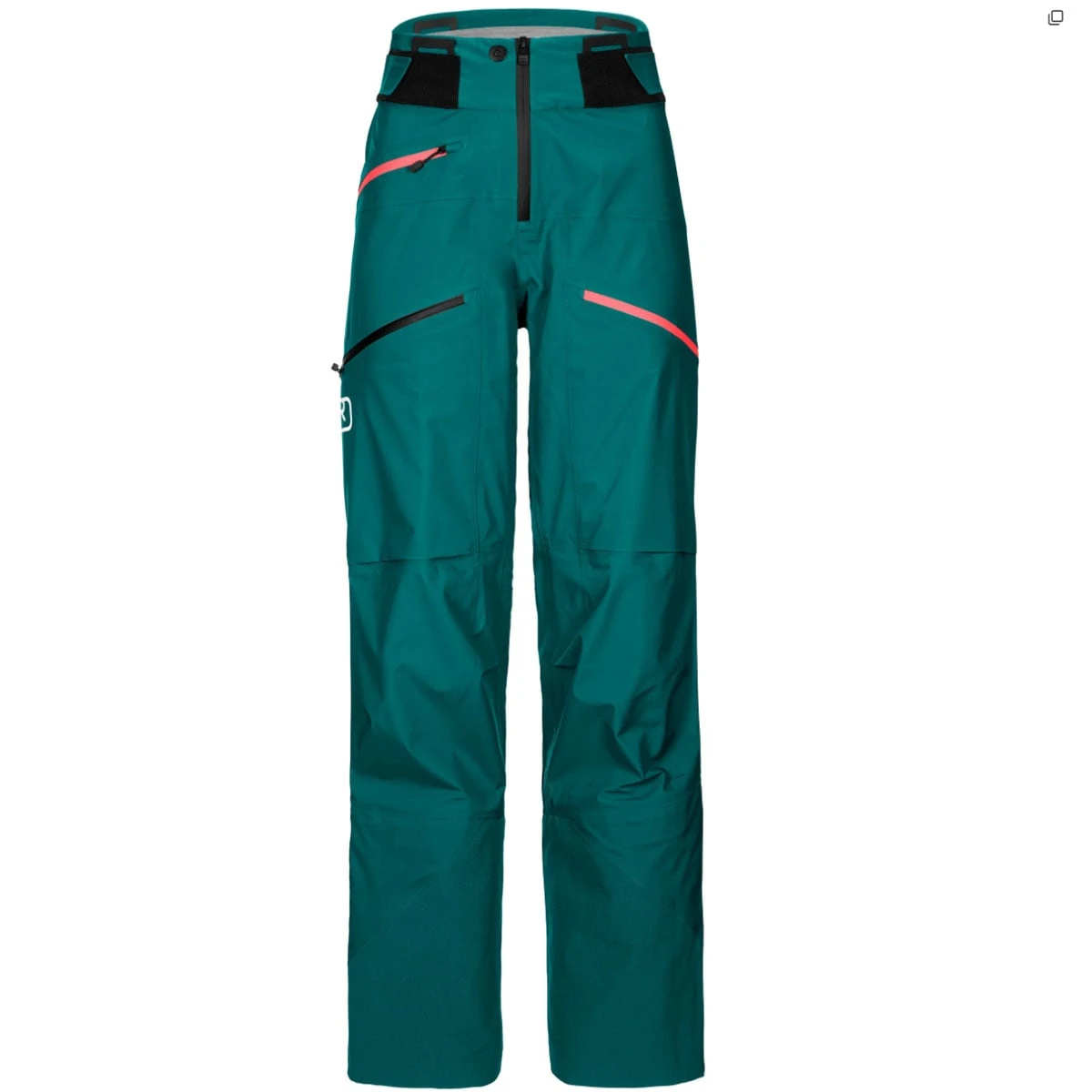 ORTOVOX 3L DEEP SHELL PANTS W PACIFIC GREEN 23 1 ORTOVOX 3L DEEP SHELL PANTS W PACIFIC GREEN 23