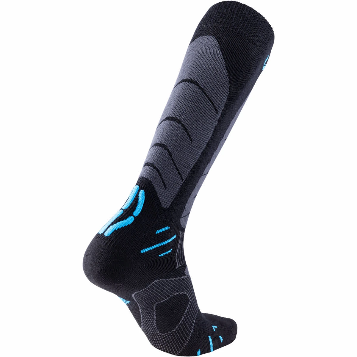 UYN MAN SKI TOURING SOCKS BLACK/AZURE 23 2 UYN MAN SKI TOURING SOCKS BLACK/AZURE 23 – Image 2