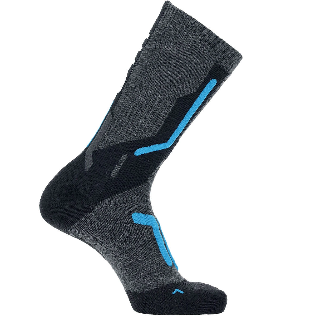 UYN MAN SKI CROSS COUNTRY 2IN SOCKS ANTHRACITE/BLUE 23 2 UYN MAN SKI CROSS COUNTRY 2IN SOCKS ANTHRACITE/BLUE 23 – Image 2