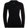 ODLO MERINO 260 BL TOP CREW NECK L/S W BLACK 23