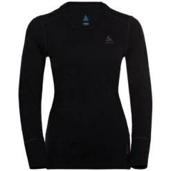 ODLO MERINO 260 BL TOP CREW NECK L/S W BLACK 23