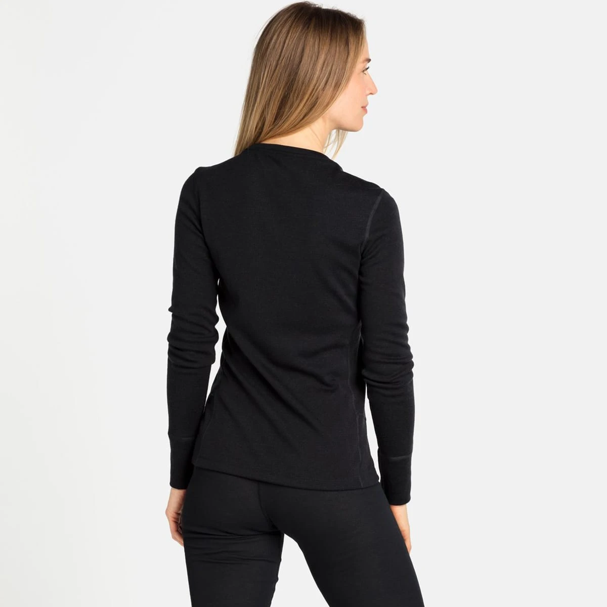 ODLO MERINO 260 BL TOP CREW NECK L/S W BLACK 23 4 ODLO MERINO 260 BL TOP CREW NECK L/S W BLACK 23 – Image 4