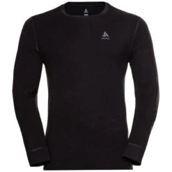 ODLO MERINO 260 BL TOP CREW NECK L/S BLACK 23